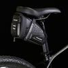 1L Bike Saddle Bag Large Capacity Bike Seat Bag Back Seat Pouch Reflective Bicycle Saddle Bag EVA for Outdoor Riding