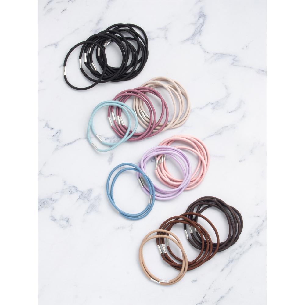 Daiso Dünne Spitzen Haar Gummiband 11er Pack