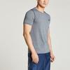 Under Armour Solid Color Crew Neck Short Sleeve T-Shirt Men Tops Dark-Gray 1289588-006