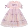 Anniyouer Girls' Lolita Princess Mesh Dress