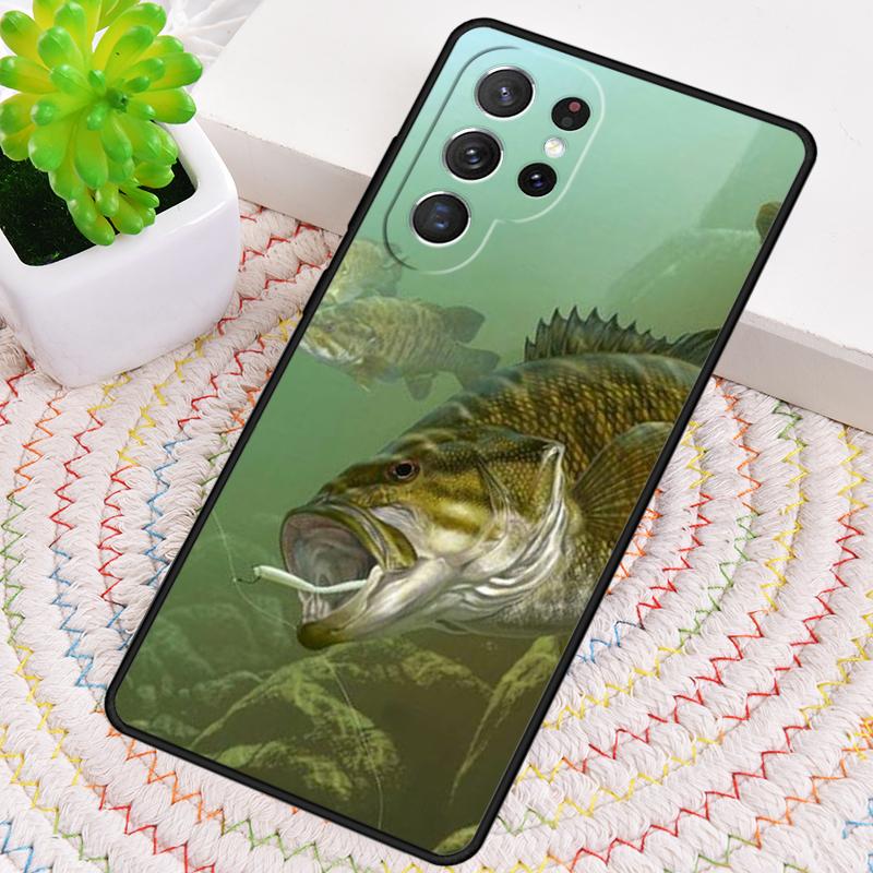 Carp Fishing Fish Phone Case for Samsung Galaxy Note 10 Pro S26 Ultra S23 S24 FE S25 S21 S22 PLUS Shockproof Cove