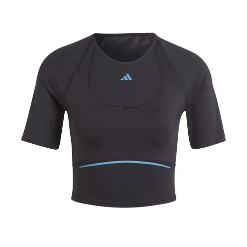 Adidas Womens/Ladies HIIT Heat.Rdy Technology Training Crop T-Shirt