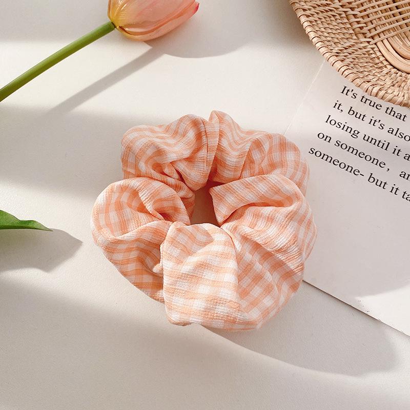 Korean JK College Style Hair Accessories Set: Cute Hair Ring, Headband, Rubber Band, and Large Intestine Hair Rope