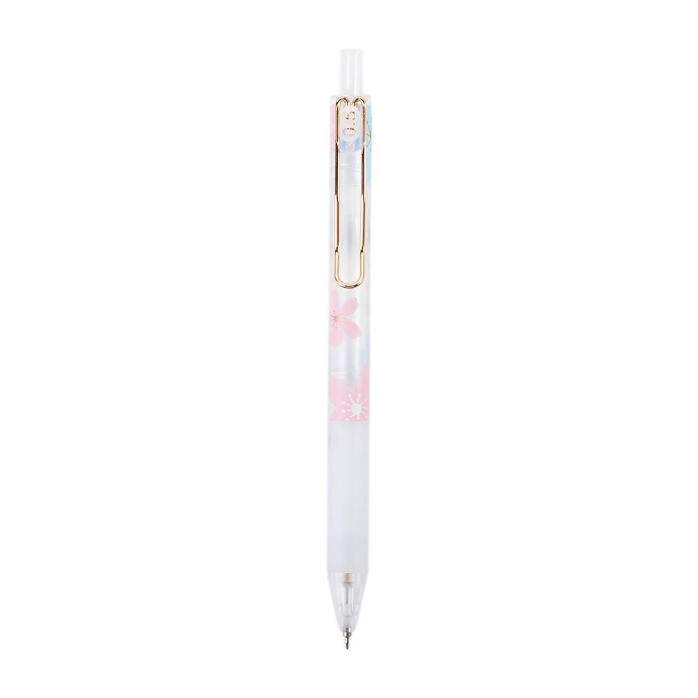 Quality Lovely Drawing Sketch Sakura Season Stationery Writing Pen Mechanical Pencil Automatic Pencil Sakura  Blossom Pencil