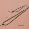 Handmade Woven Jade Pendant Necklace