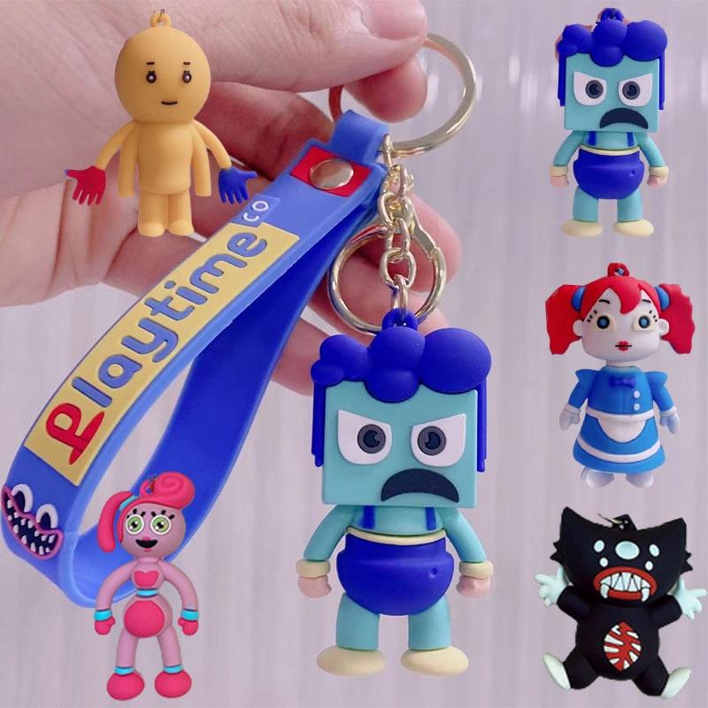 Poppy Playtime Keychains Mommy Long Legs Keyring Figures Gift