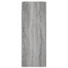 Wall Mounted Cabinet Grey Sonoma 69.5 x 34 x 90 cm