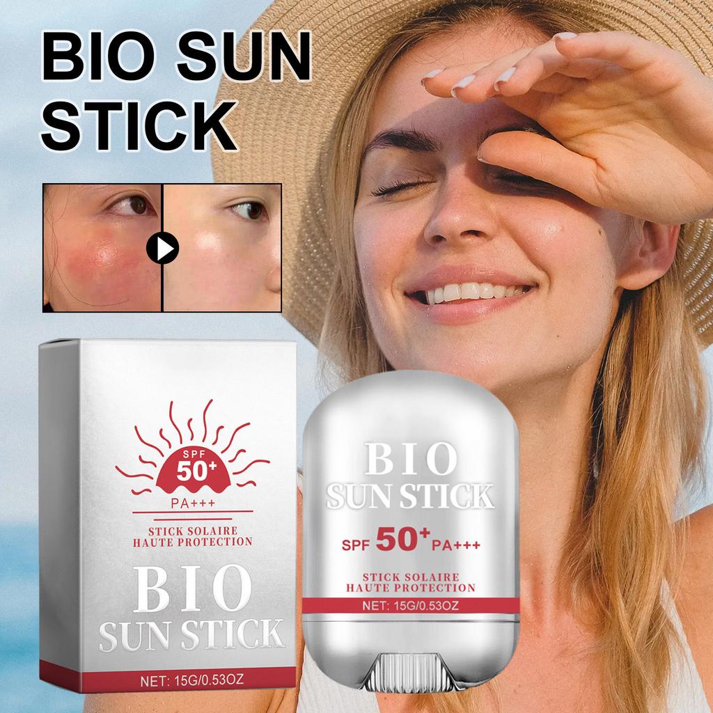 Sun Screen Wrinkle Unisex Sun Stick,Peptide 9 Bio Sun Stick - SPF50+ Bio Sunscreen Stick For Face & Body Skin Sunblock Stick Protector Solar Facial