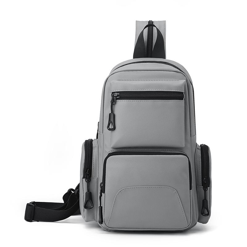 Adjustable Strap Chest Bag, Multi-functional Backpack, Sports Bag, Backpack, Zipper Anti-theft Pocket, Suitable for Daily Commut