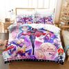 Anime Bed Sheet Set Mato Seihei No Slave Bedding Set Single Twin Full Queen King Size Bed Set Adult Kid Bedroom Duvet Cover Sets
