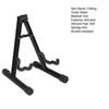 Folding Guitar Stand Free Standing A-Frame Anti-skid Silicone Feet Soft Sponge Arm Scratch-resistant Stable Structure Acoustic Electric
