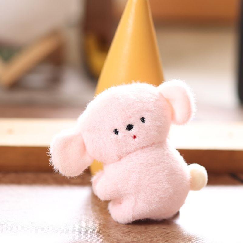 Cute Koala Keychain Plush Toy With Pp Cotton Filling For Bag Decor And Gifts