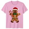 Gingerbread Unisex Christmas Holiday Unisexs TShirt Unisexs Tee Graphic Top