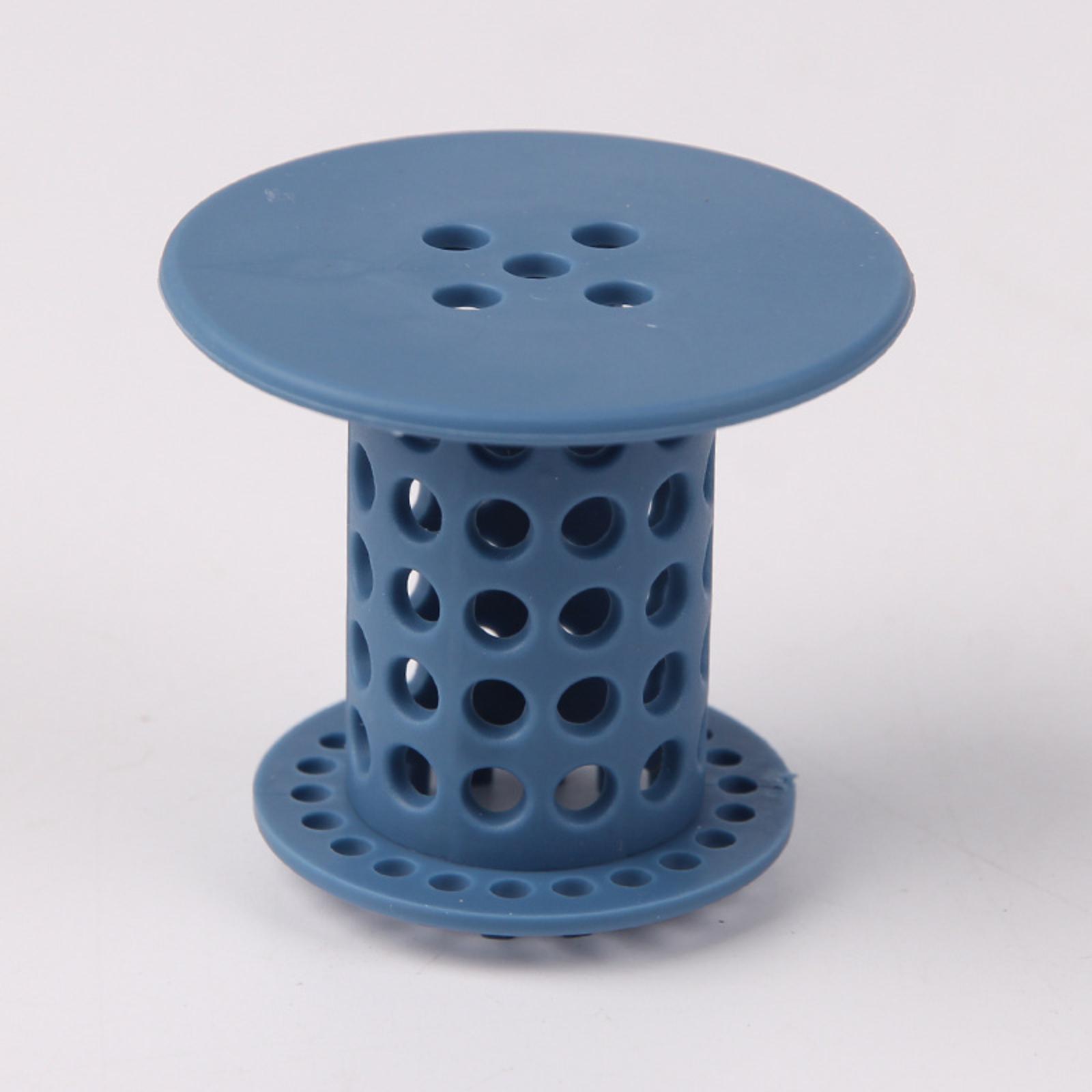 

Home Column- Sink Trap For Bathtubs And Sinks Hair And Lint Cleaner And Collector One Size синий
