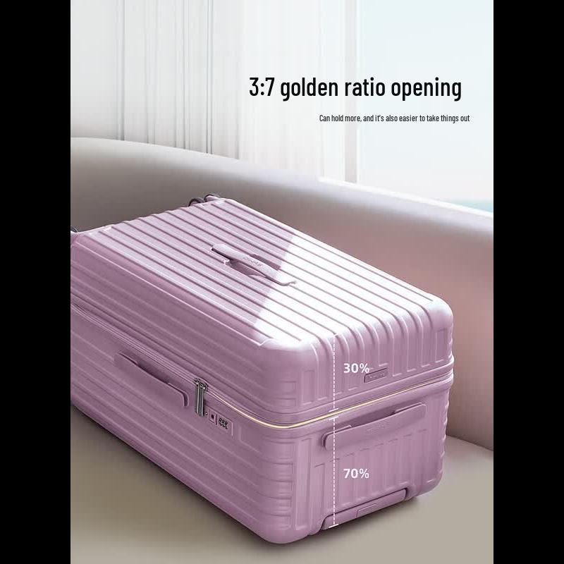 Чемодан OIWAS с жестким корпусом, разделенный 30/70, из ABS и PC, с замком TSA