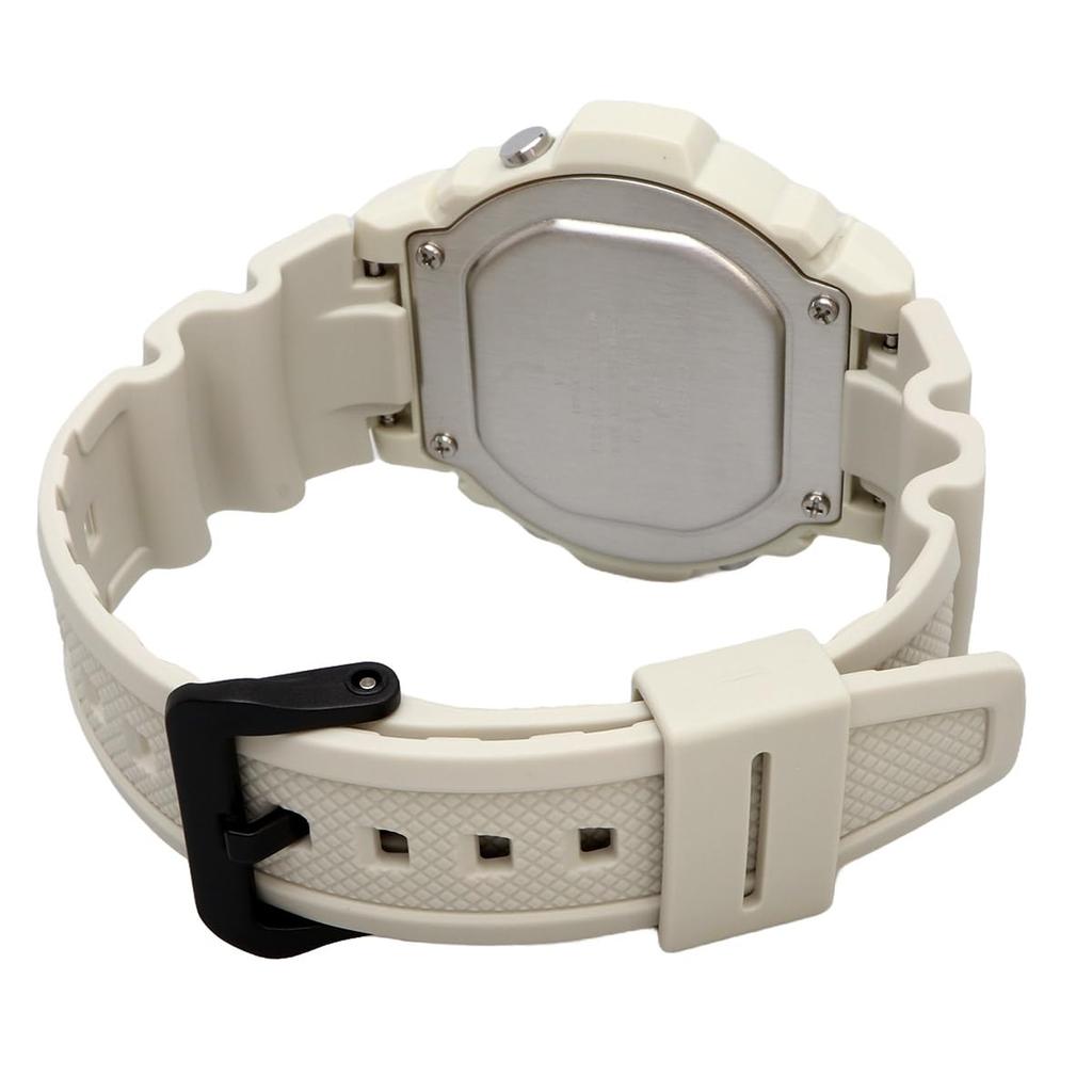 Casio Standardowy zegarek cyfrowy W-219H-1AV / -219HC-8BV Męski Czarny / Matowy Kość Słoniowa (Importowany)