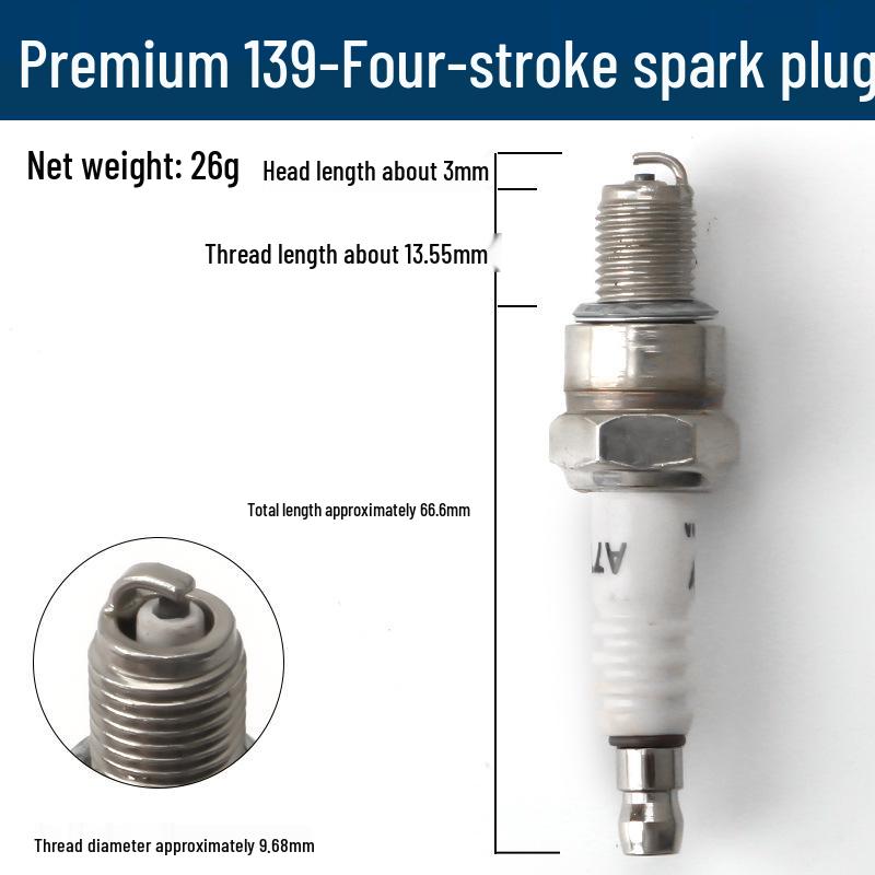 

Универсальная высокопрочная свеча зажигания для бензопилы, газонокосилки, бензопилы, кустореза