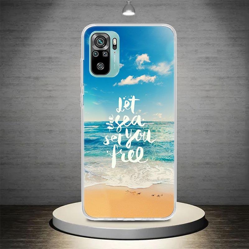 Travel Mountain Beach Proverb Phone Case Coque For Xiaomi Redmi Note 10 11 12 13 14 Pro Plus 14S 13 12S 11S 11T 11E 10S Soft Coq