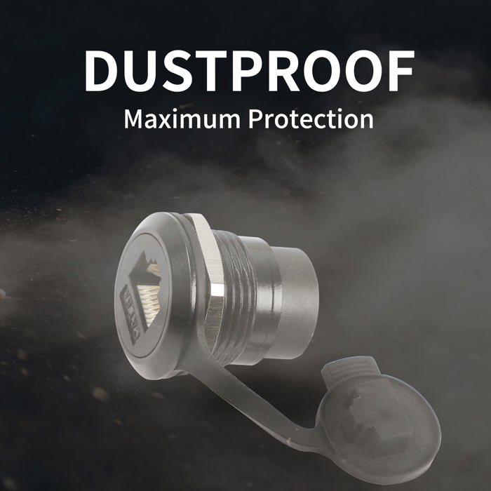 Connecteur RJ45 - QIANRENON - qian-78 - Cat6A - Étanchéité IP67 - Facile à installer