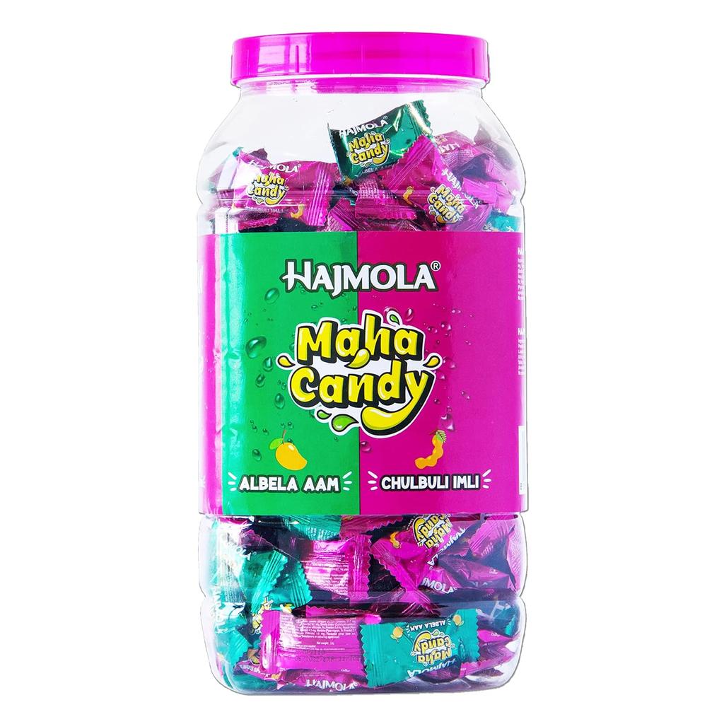 Dabur Hajmola Maha Candy – 500 Tangy Aam & Imli Pieces, Digestive Fun Candy for All Ages, 1.75kg Zesty Fruit Flavored Sweets