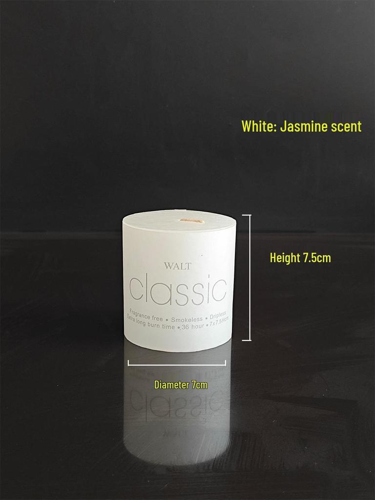 Set of 3 Aromatherapy Candles with Holders – Smokeless, Fragrant, and Ideal for Emergencies or Romantic Occasions.