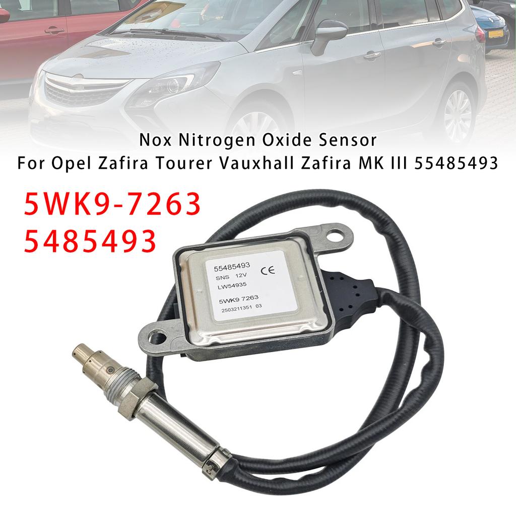 Nox Nitrogen Oxide Sensor For Opel Zafira Tourer Vauxhall Zafira MK III 55485493