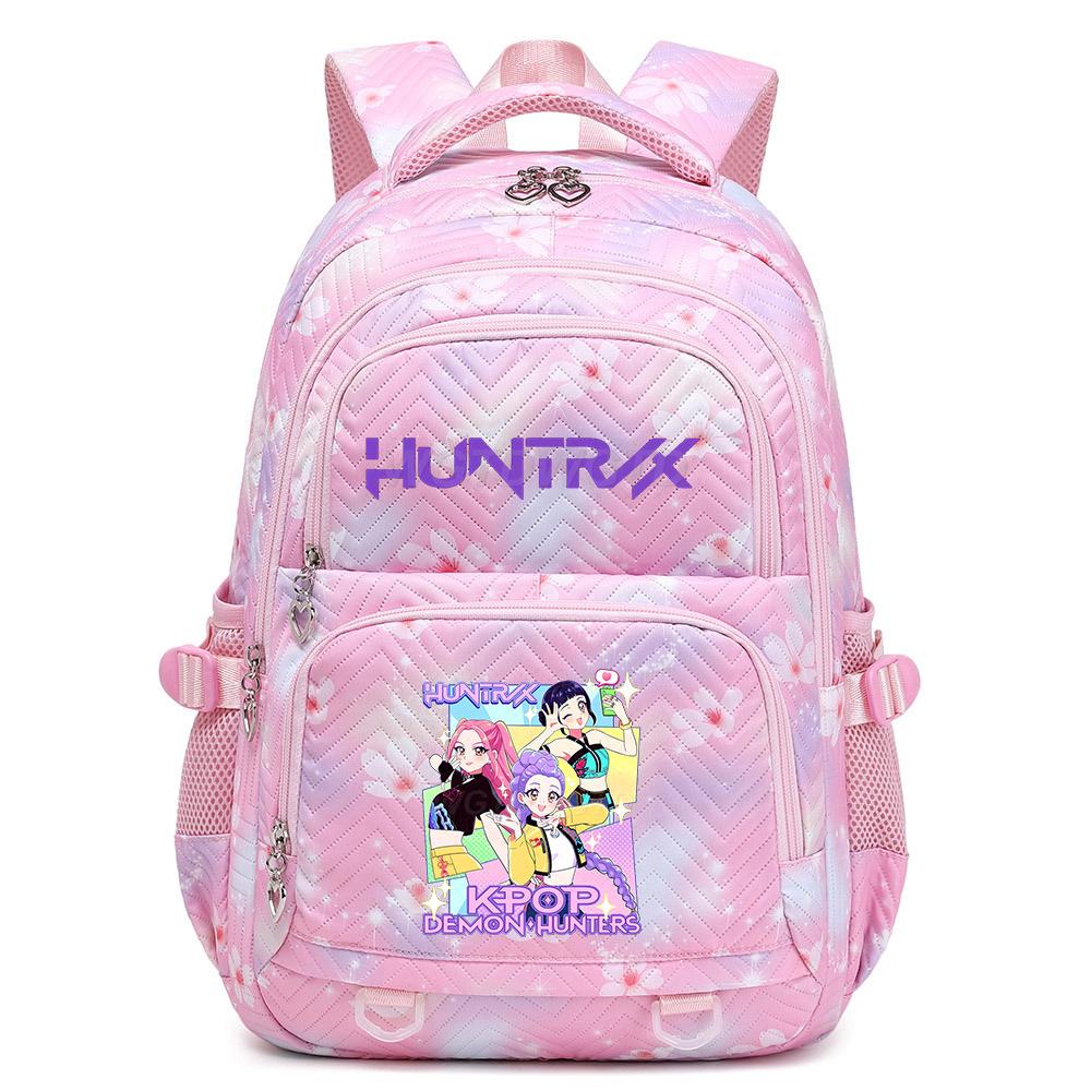 KPop Demon Hunter Ryggsekk Huntrix Student Tenåringer Skolesekk Zoey Rumi Mira Saja Gutter Jenter Reise Ryggsekk