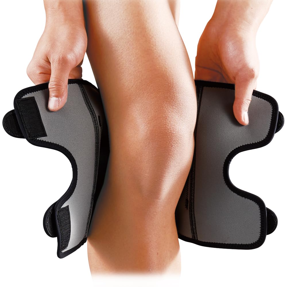 McDavid Double Knee MVJ M4192 BK M Wraps, Ambidextrous,