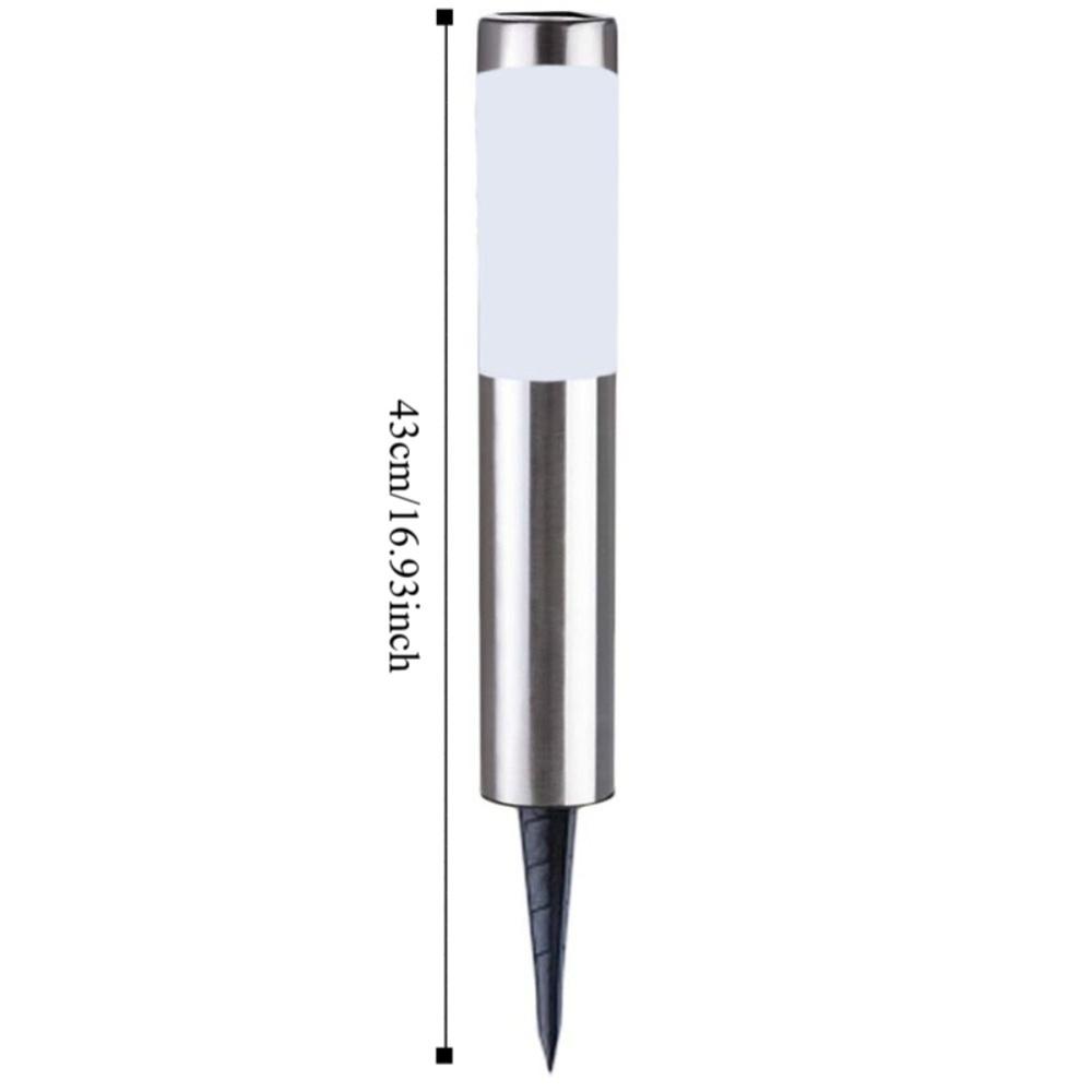 IP65 Rated Pathway Lights Waterproof Bollard Light Solar Garden Lights  Outdoor Use