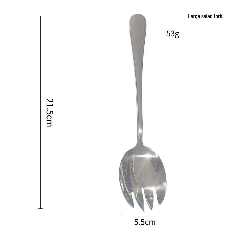 Stainless Steel Cutlery Set: Two-Piece Steak Knife & Fork, Three-Piece Knife, Fork & Spoon