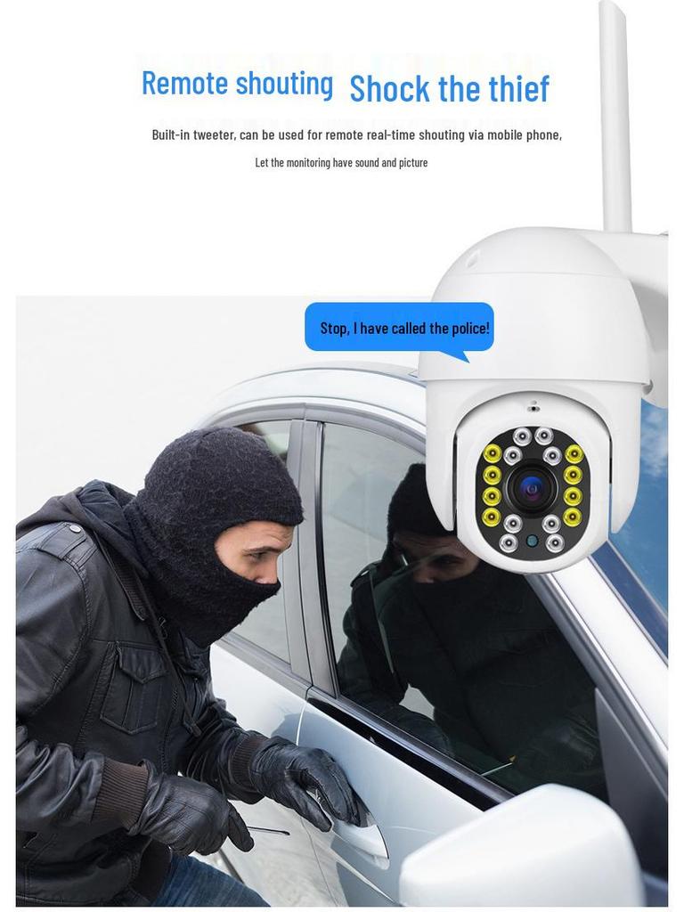 YOOSEE 5G Dual-Band PTZ Camera with Human Auto-Tracking & No WiFi Required - Robust Outdoor Surveillance Solution