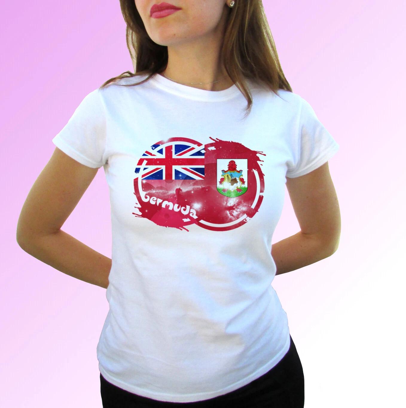 

Bermuda flag white kids boys T-Shirt holiday top modern graphic - s s kids sizes 120