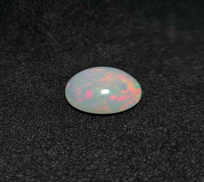 3.60 Carat 15x12x4 MM Size Natural Opaque Pink Flashy Ethiopian Opal Cabochon Gemstone