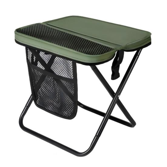 Folding Stool with Carry Bag Portable Lightweight Heavy Duty Waterproof Outdoor Camping Backpacking Beach Picnic Fishing Collapsible Chair Seat