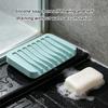 SelfDraining Silicone Soap Try With NonSlip Base Keeps Soap Dry For Bathroom And Kitchen Countertop Organization