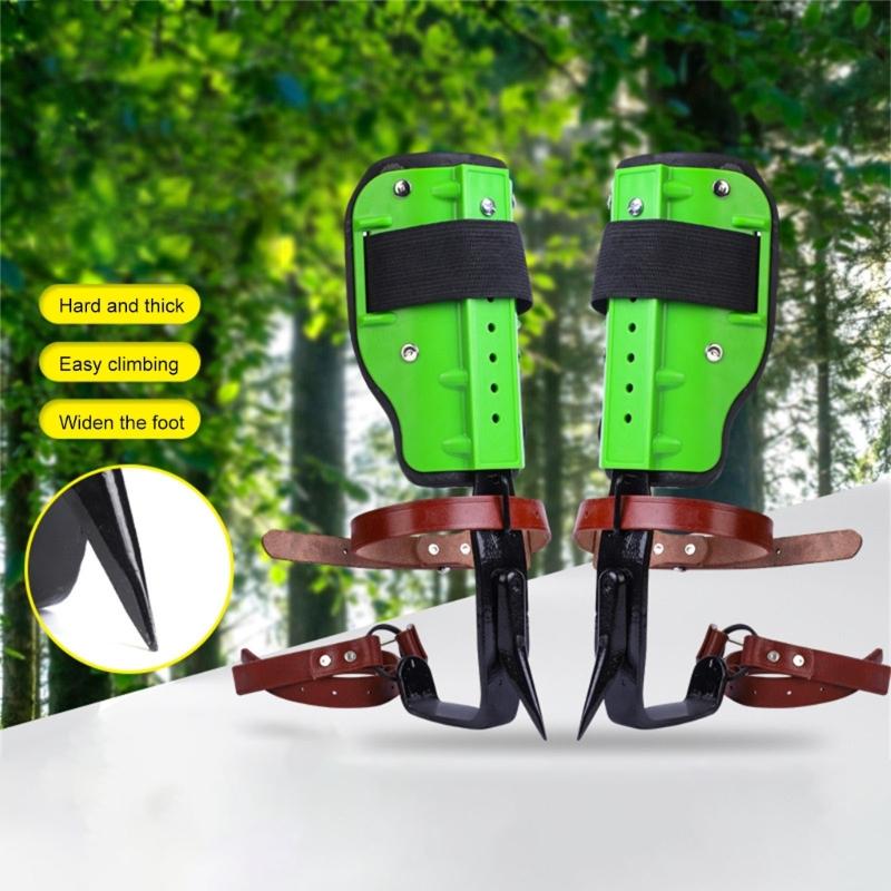 Light Weight Tree Climbing Gear High Strength Steel Climbing Spikes Safety Wear for Various Trunk Size