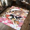 Anime Character Rug Carpet Office Decorative Carpet For Living Room Bedroom Door Mat Floor Rug Computer Chair Area Rug