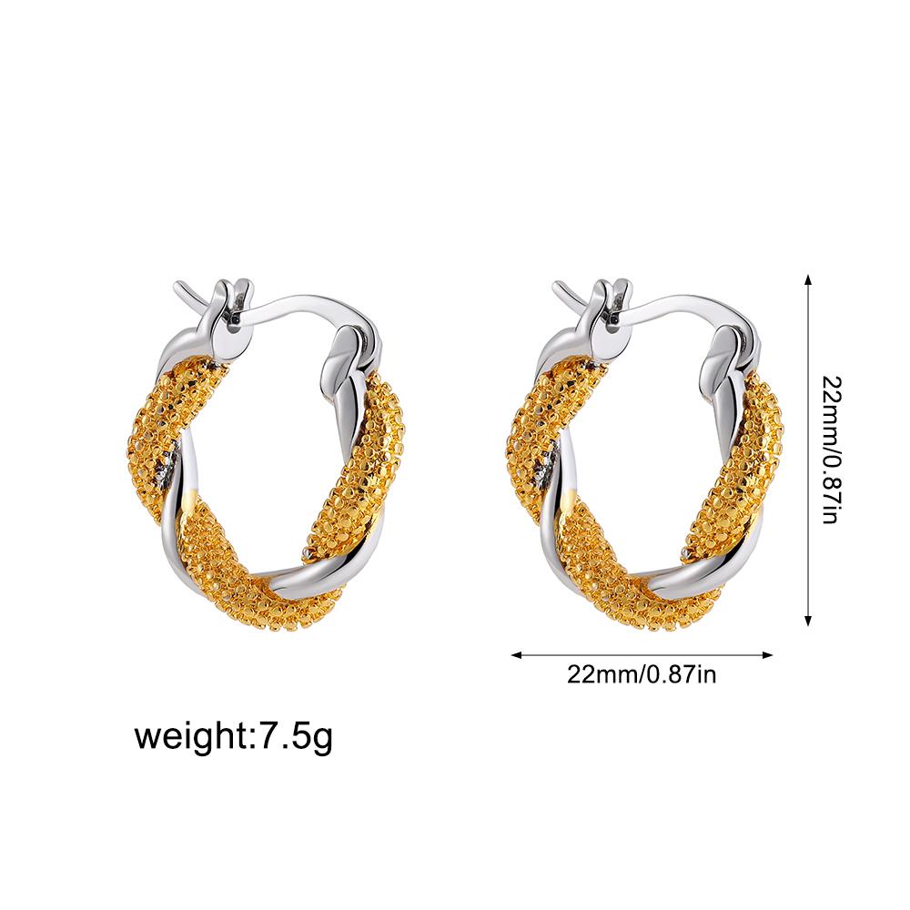 Minimalist Gold Plated Heart Huggie Hoop Earrings for Women CZ Zircon Copper Color Ear Buckle Hoops Vintage Zircon Gifts