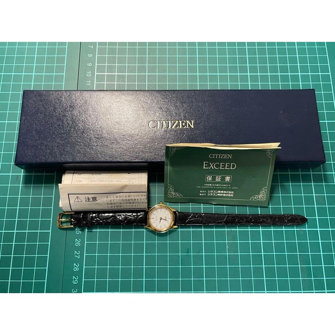 Used CITIZEN EXCEED Eco-Drive Ladies Watch Working Item