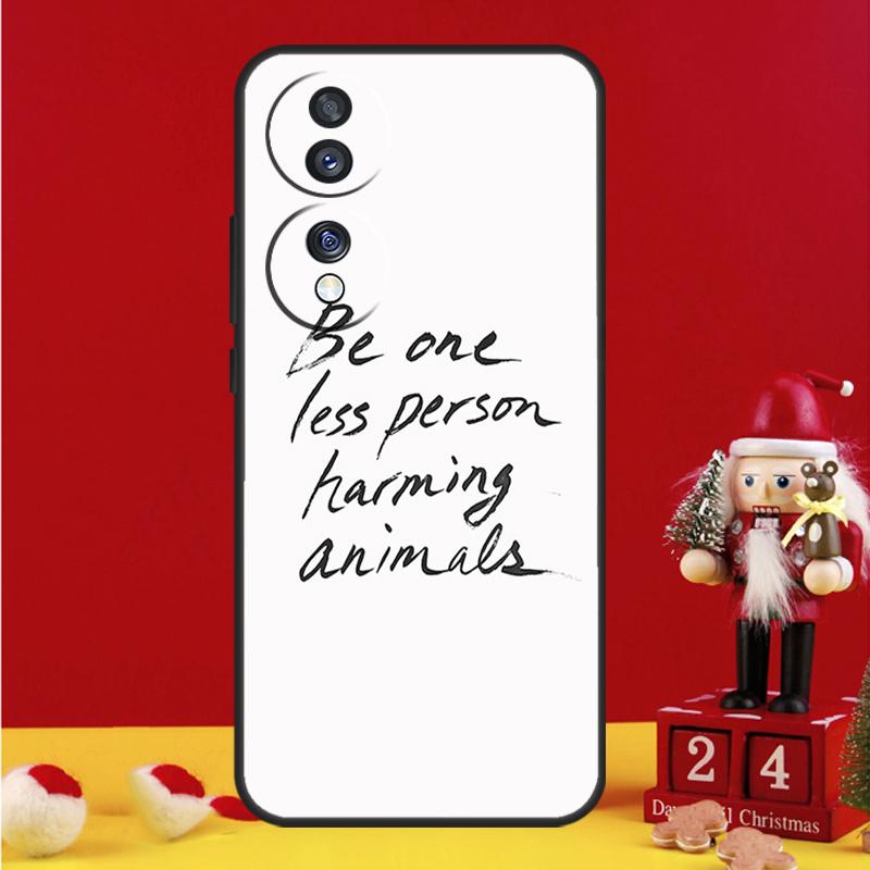 

Vegan Inspiration Case For Honor Magic 8 6 7 Lite Honor X9d X9c X9b X9a X8b X8c Win 50 70 90 200 400 Pro Cover Honor 70