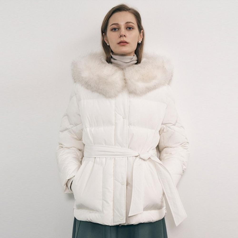 

She S Miss Fox Fur Джемпер из гусиного пуха SSgjpn41040 beige/55