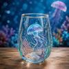 Sea Turtle Glass Tumbler, Ocean Theme Drinking Mug, Borosilicate Tea Cup for Coffee Juice, Beach Gift for Nature Lovers