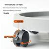 Mobile Plant Pot Caddy Tray with Universal Wheels