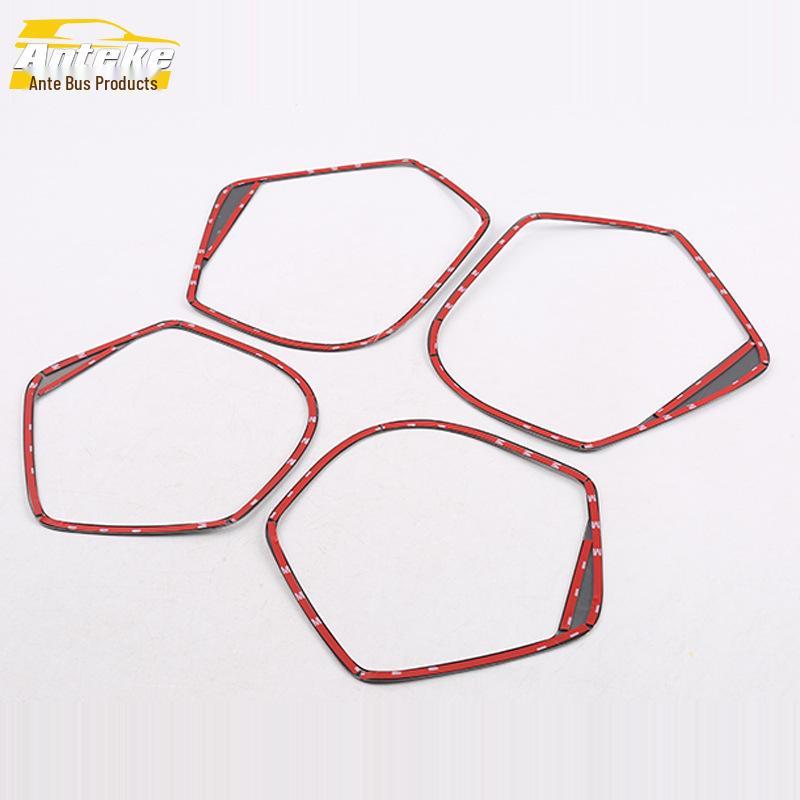 XT4 Speaker Decorative Frame and Door Speaker Cover - Stainless Steel, Fits 18 Models