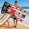 Athletic Club logo Print Beach Towel, Large Soft Quick Dry Towel for Beach Camping Swimming