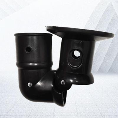 Acessórios para Guarda-Sol de Pátio Peças de Reparo para Guarda-Sol Cabeça Dobrável Fácil Instalação Suporte de Direção de Cotovelo