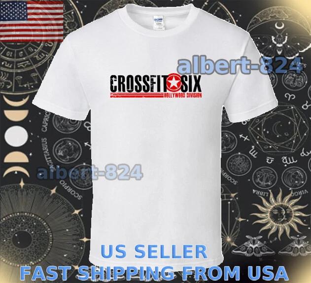 

NEW SHIRT CROSSFIT SIX HOLLYWOOD LOGO T shirt FUNNY AMERICAN SIZE S TO 5XL 3XL