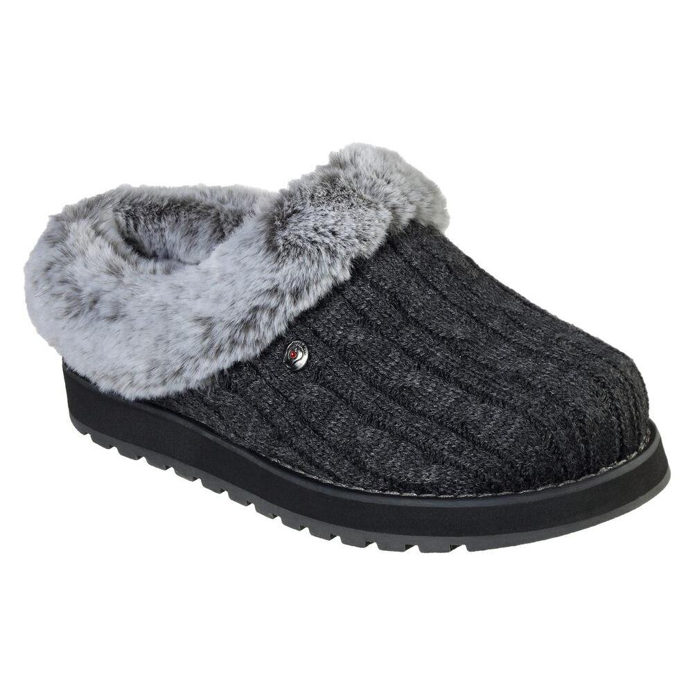 Hausschuhe Skechers grau Keepsakes Ice Angel