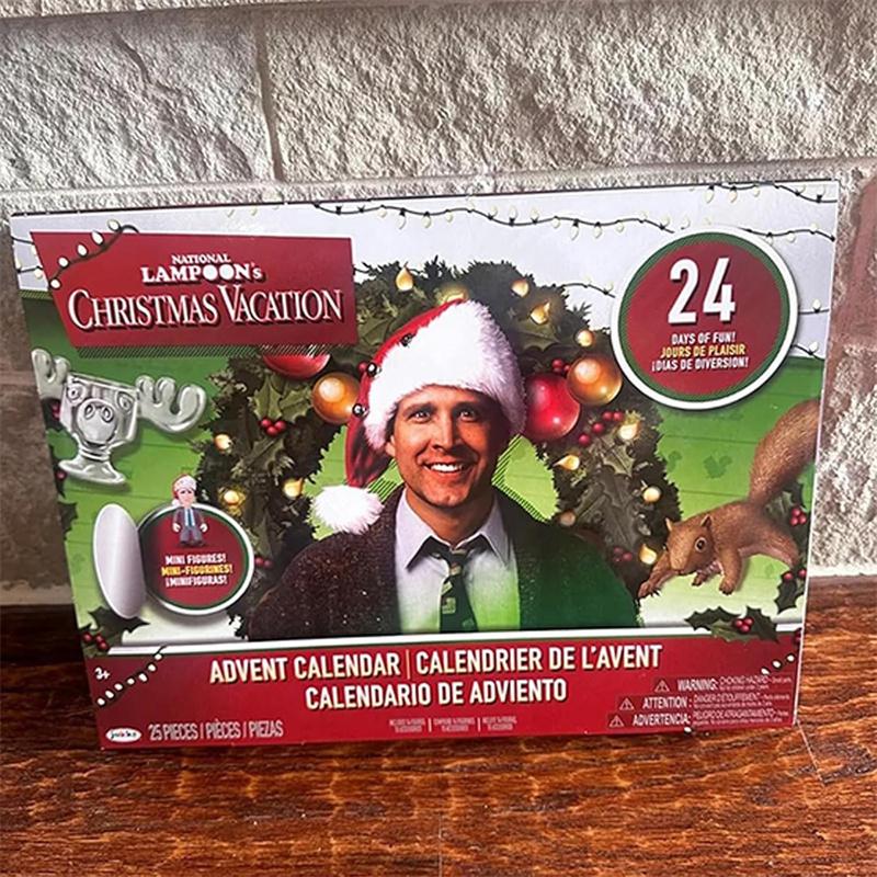 

Милый настольный орнамент Crazy Christmas Holiday Advent Calendar Gift включает в себя 24 подарка Рождественские праздничные фигурки и аксессуары