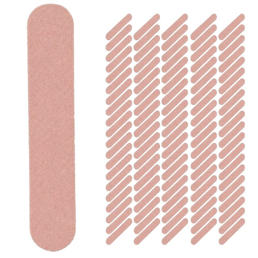 100pcs Double Sided Disposable Nail File Wood Board Manicure Nail File Nail Polishing File  Home Use